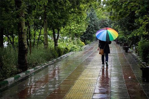 رگبار باران و رعدوبرق در این استانها